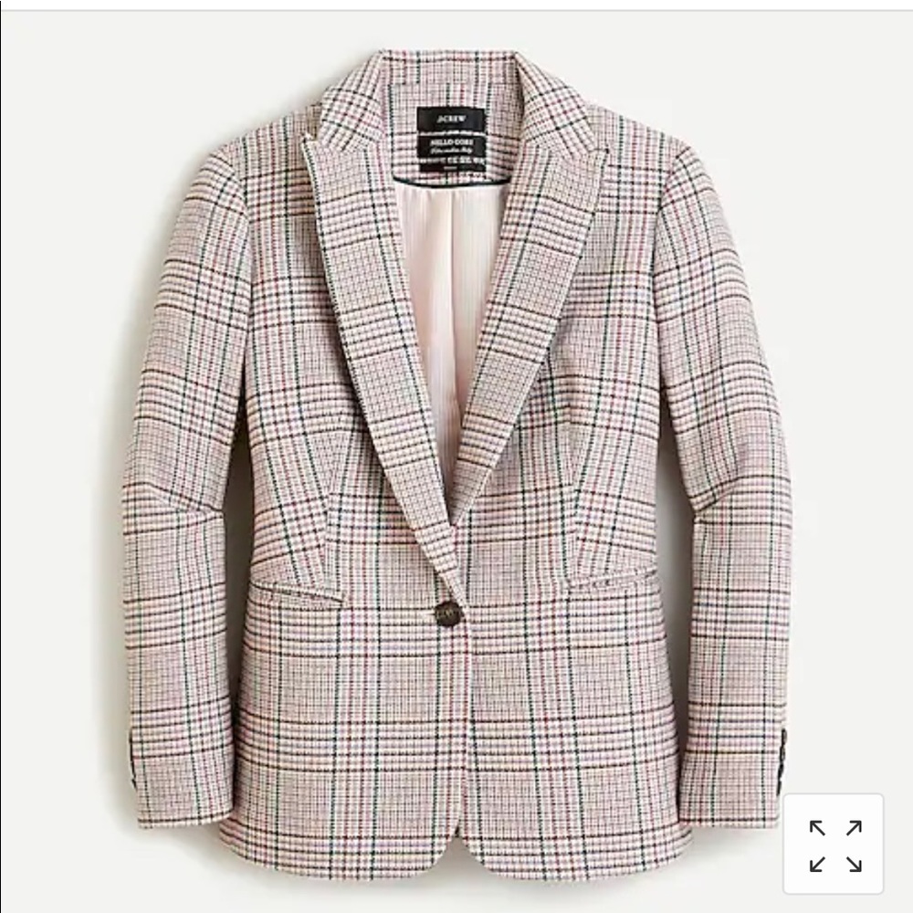 J. Crew Parke blazer in ivory wool